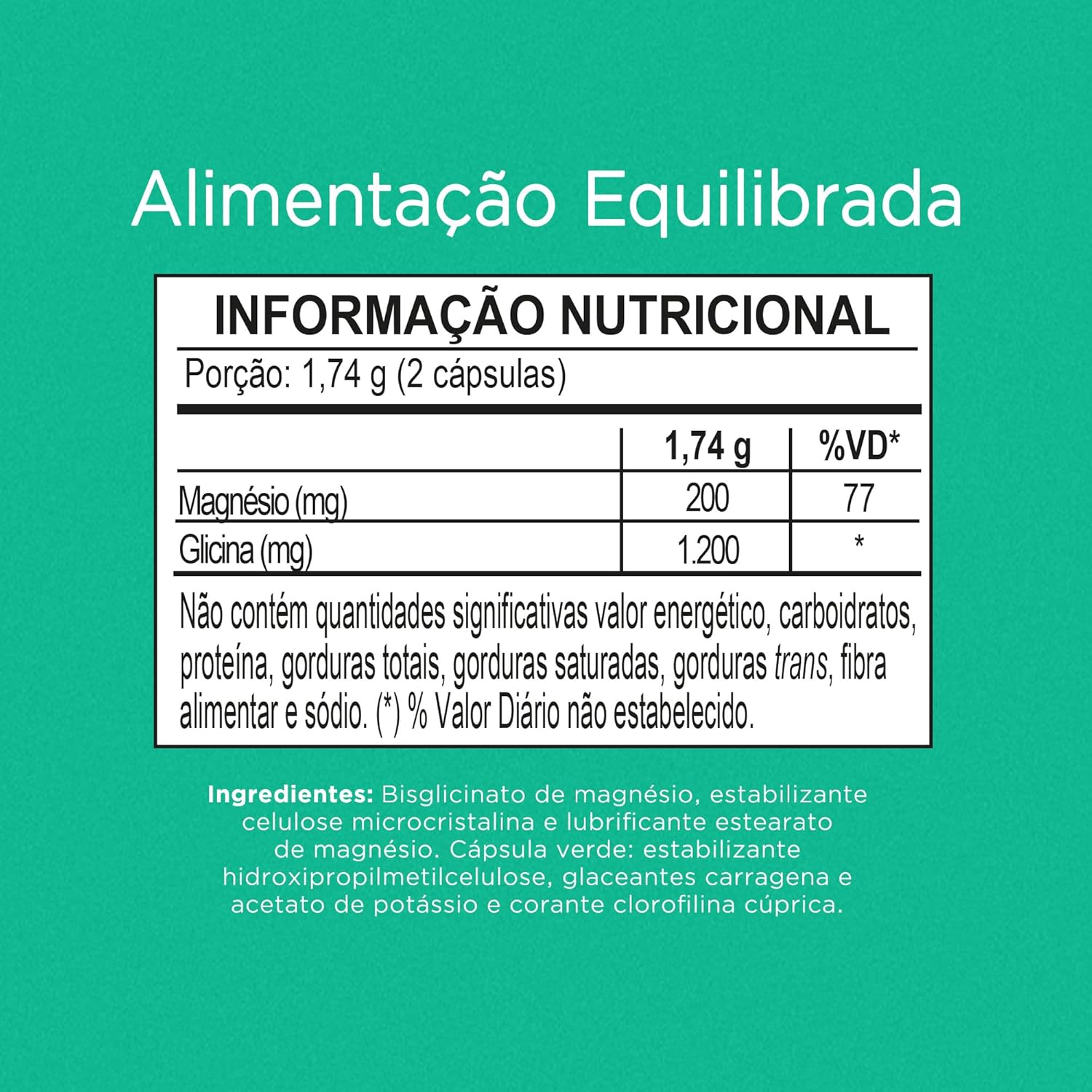Magnésio Bisglicinato Nutrify 3