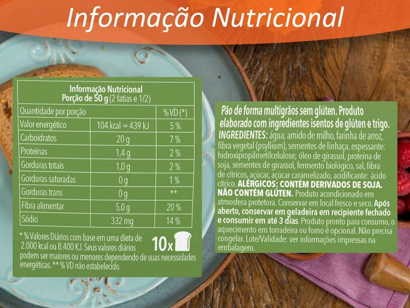 Pão de Forma Multigrãos Schär 3