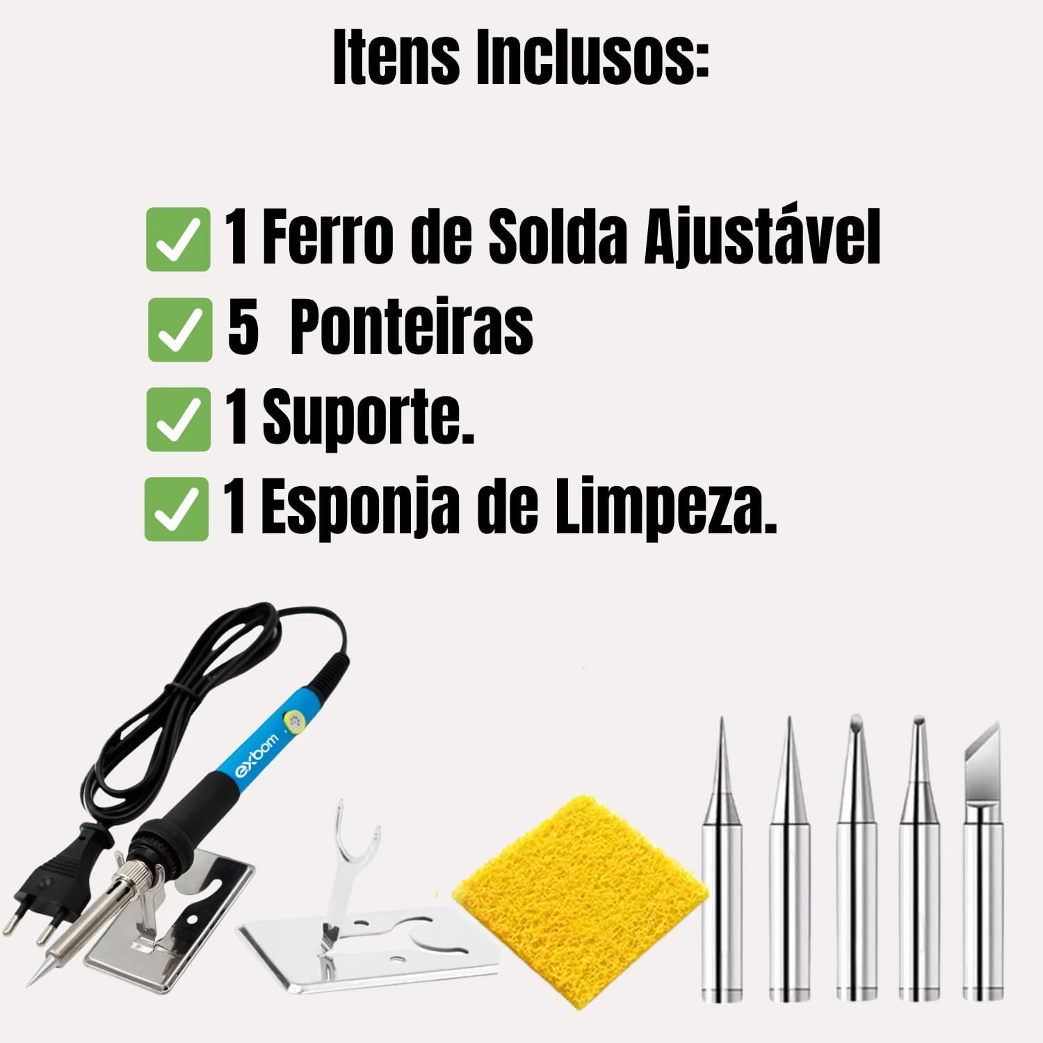 Ferro de Solda Ajustável 60 W (127 V) 4