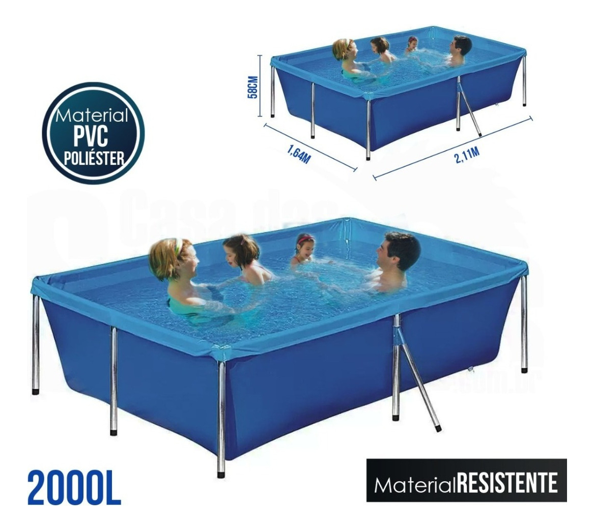 Piscina Estruturada 2000 L BTF 2