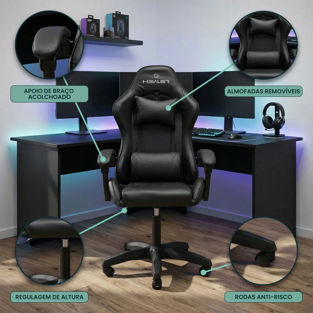 Cadeira Gamer Lancer 4