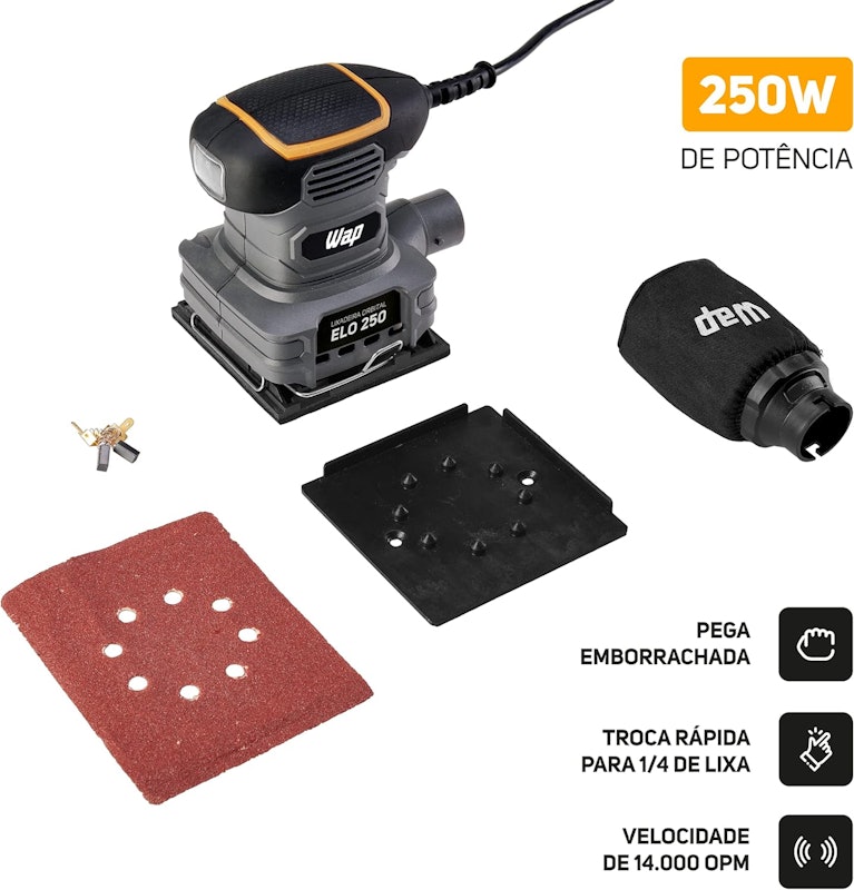 Lixadeira Orbital ELO 250 2
