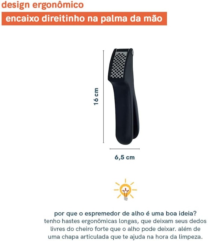 Espremedor de Alho Oikos 2