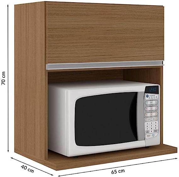 Armário Aéreo com Nicho para Micro-ondas 3