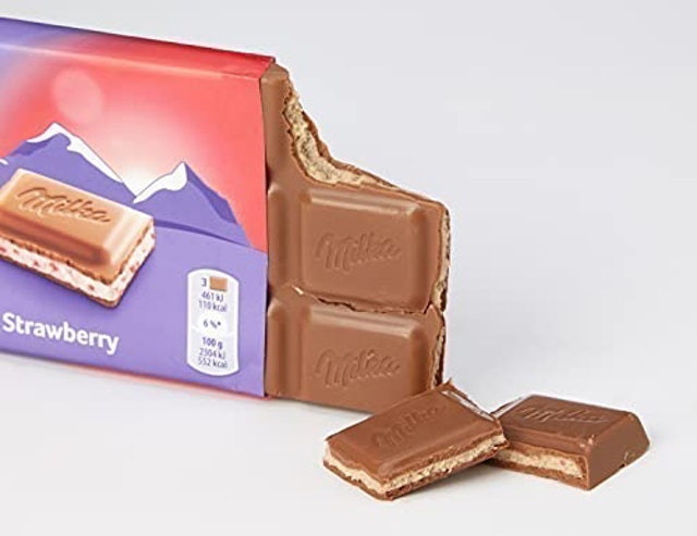 Chocolate Milka Strawberry 3