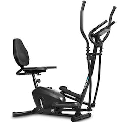 Elíptico e Bicicleta Ergométrica PodiumFit 2 em 1 Silencioso
