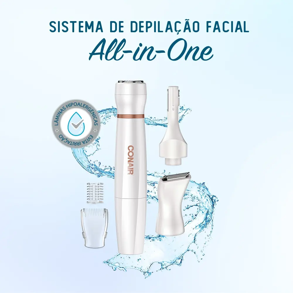 Depilador e Aparador Facial e Corporal All-In-One 2