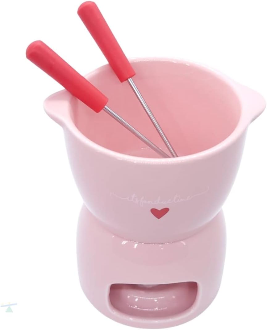 Conjunto para Fondue de Porcelana L'Amour 5
