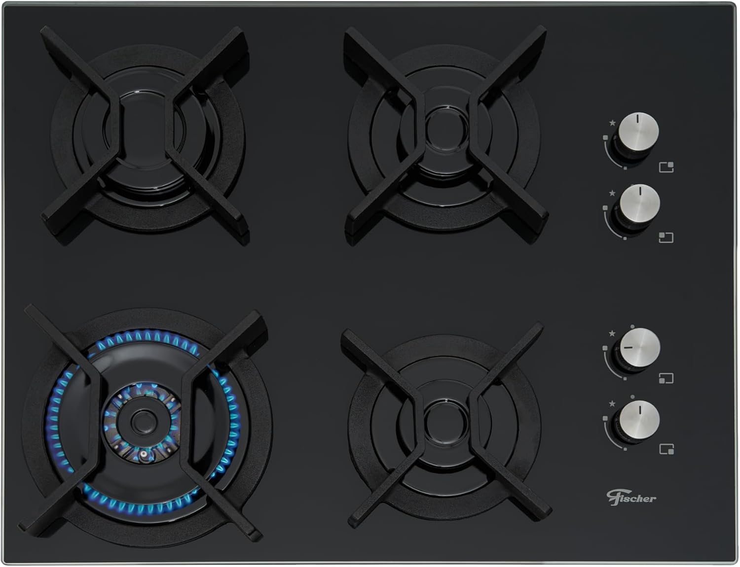 Cooktop a Gás 4 Bocas Tripla Chama Infinity 2