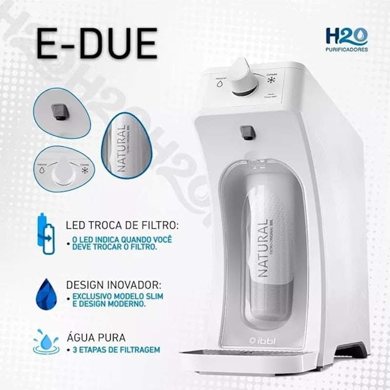 Purificador de Água IBBL E-Due Equilibrium 5