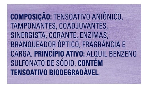 Sabão em Pó Omo Lavanda 5