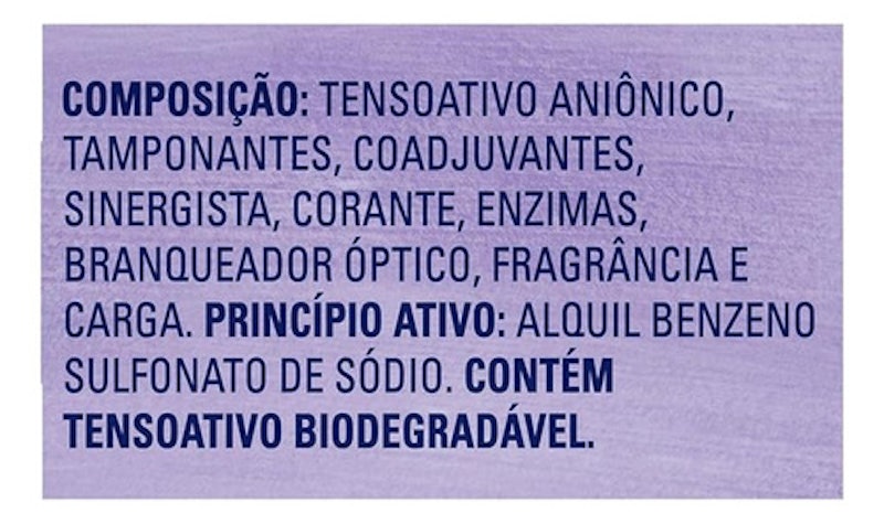 Sabão em Pó Omo Lavanda 5