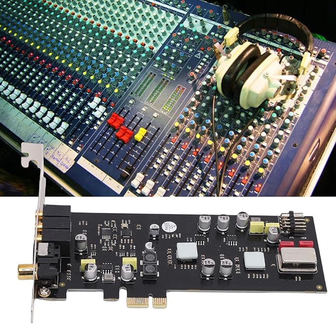Placa de Som PCIe HiFi com SSS1700 2
