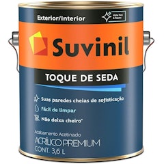 Tinta Suvinil Toque Seda (3,6 L)