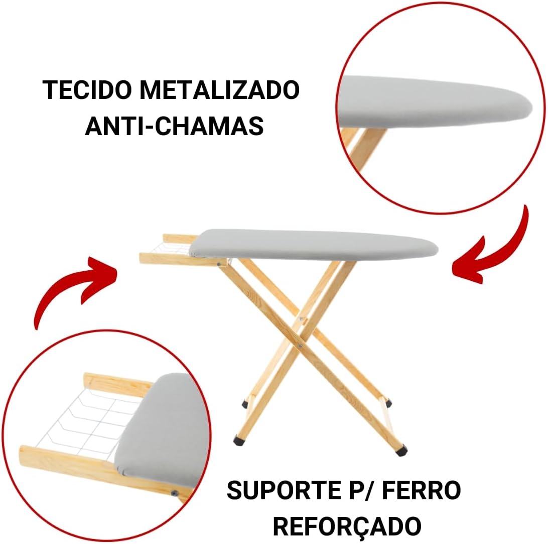 Tábua de Passar Roupa Someway 5