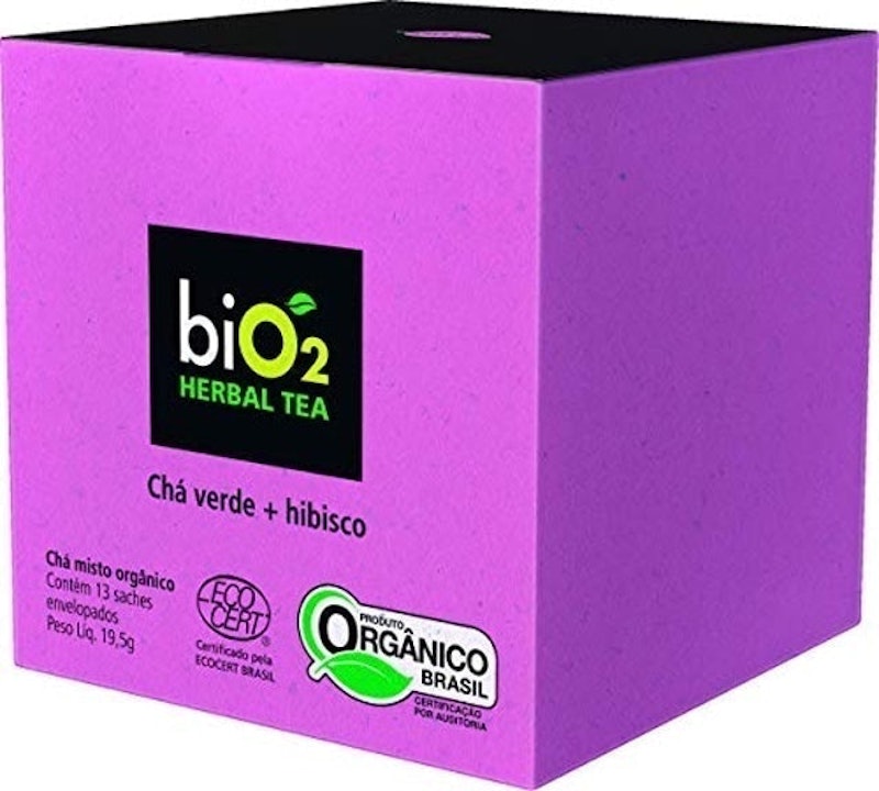 Chá Verde e Hibisco biO2 Herbal Tea 1