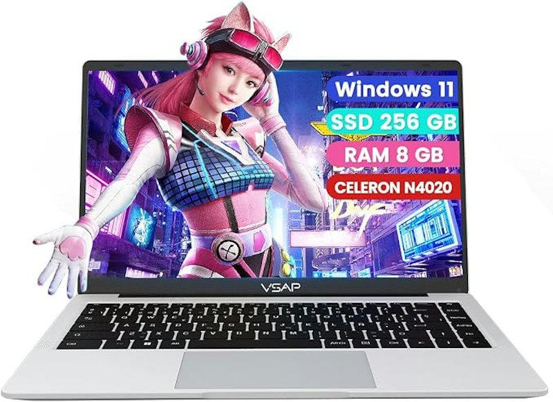 Notebook Intel Celeron 14" 8 GB RAM 256 GB SSD 1
