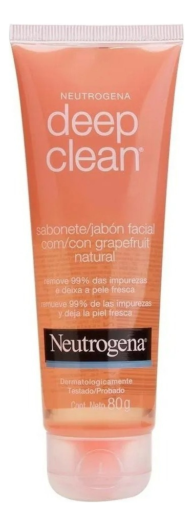 Gel de Limpeza Facial Neutrogena Deep Clean Intensive Grapefruit 4