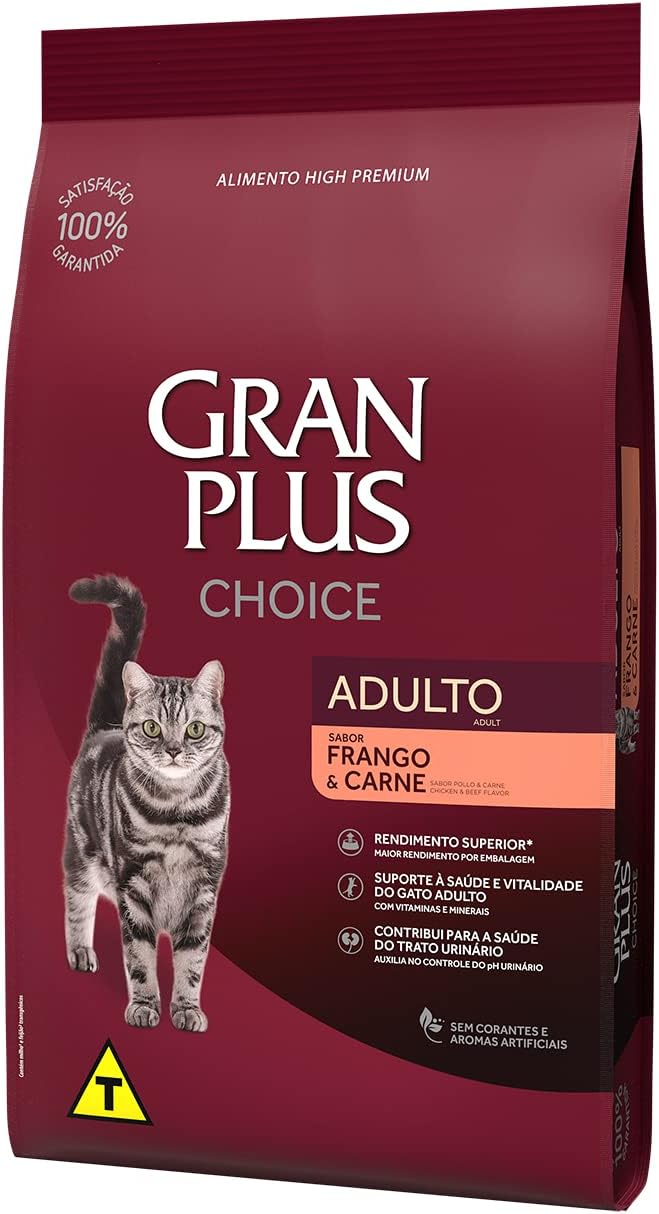 Ração Choice Gato Adulto Sabor Frango e Carne 2