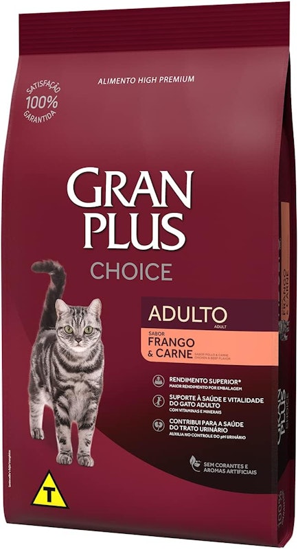 Ração Choice Gato Adulto Sabor Frango e Carne 2