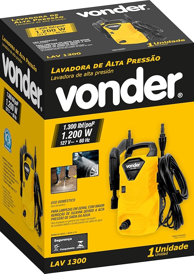 Lavadora de Alta Pressão  4
