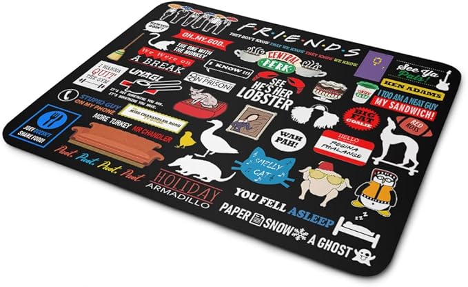 Mouse Pad - Icons Moments Friends 1