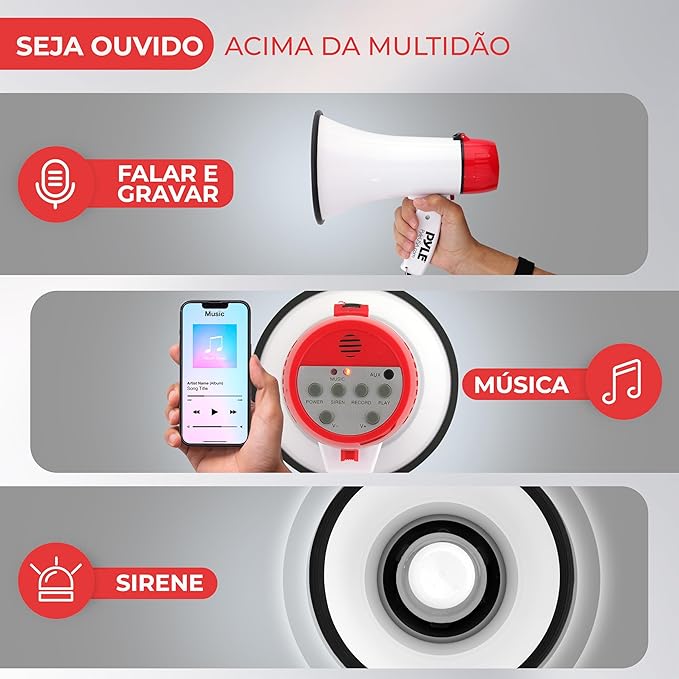 Megafone Bullhorn 20 W 3