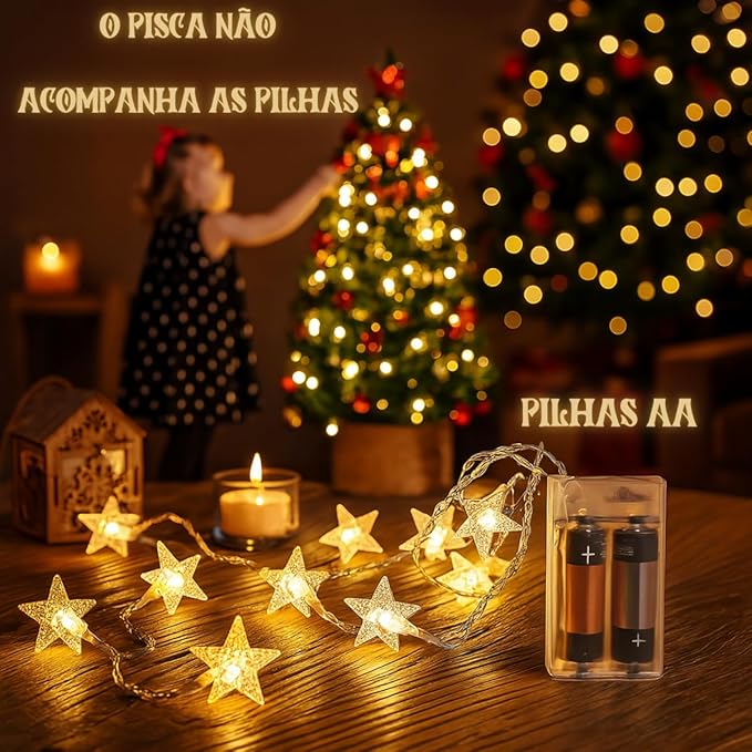 Pisca Estrela LED 3