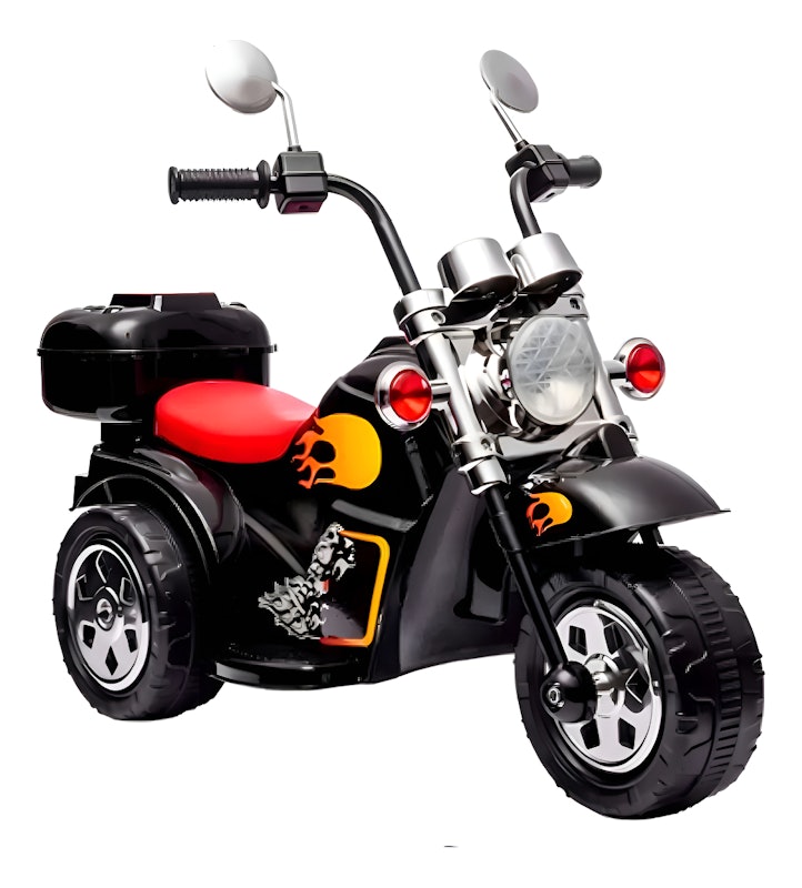 Mini Moto Elétrica Infantil 6 V Tipo Harley 1