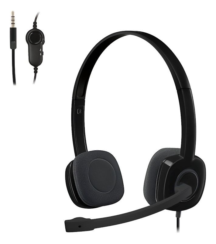 Headset com Fio Logitech H151 1