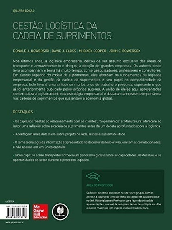 Gestão Logística da Cadeia de Suprimentos 2