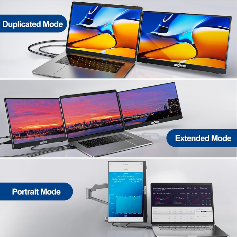 Monitor Portátil Touchscreen de 15,6" 3