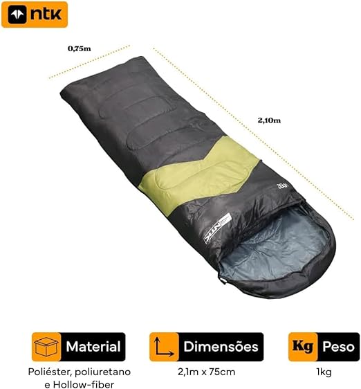 Saco de Dormir Viper NTK Solteiro 5