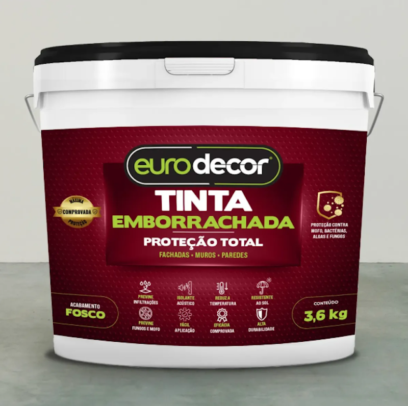 Tinta Emborrachada Eurodecor 3