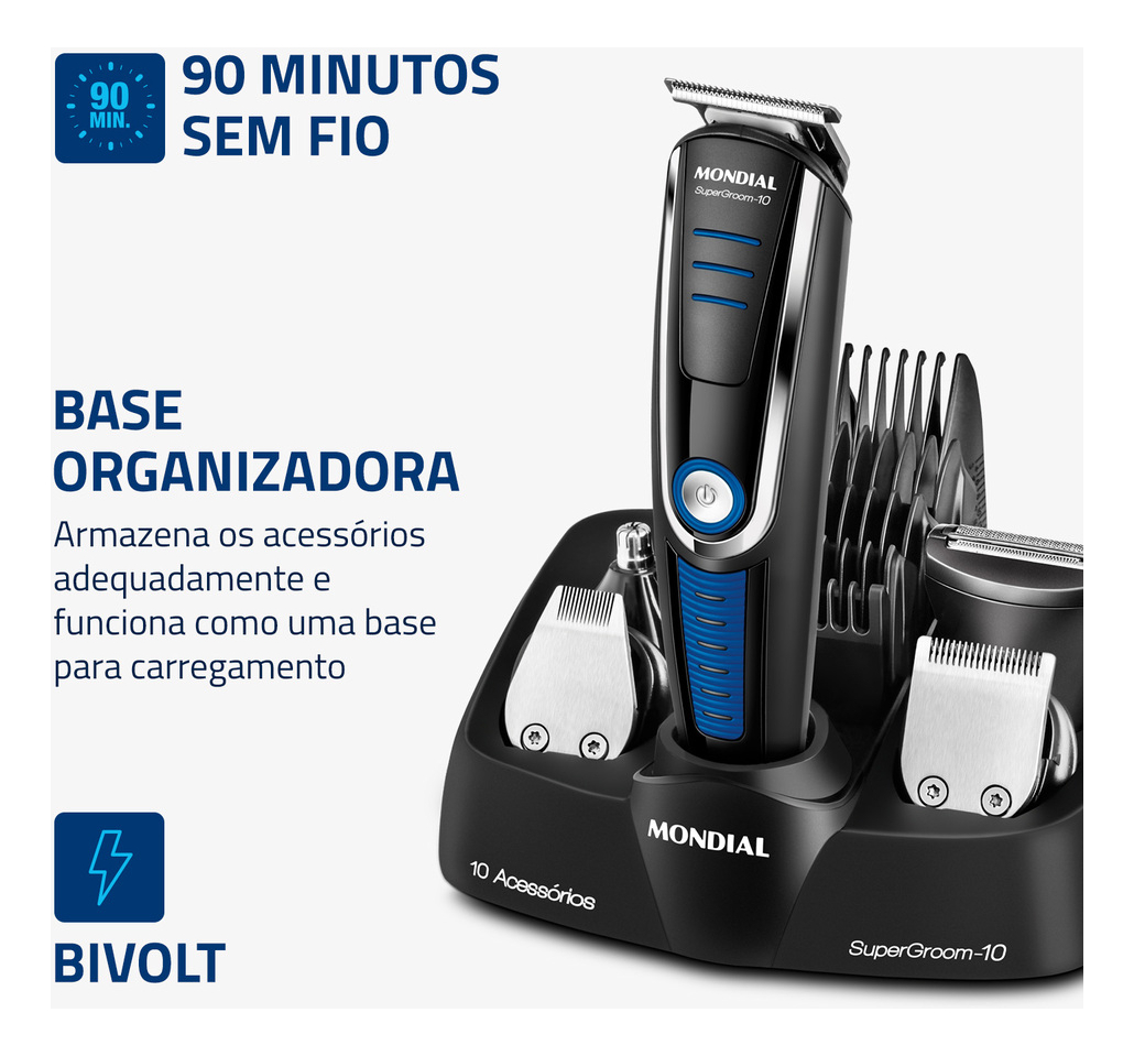 Aparador de Pelos Super Groom 10 5
