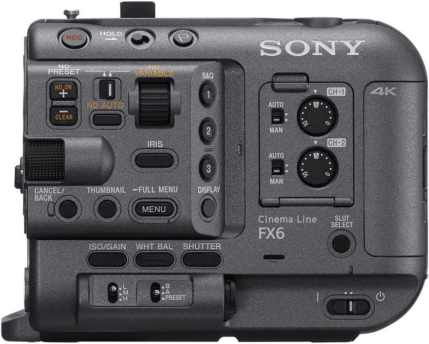 Câmera FX6 Cinema Line Full-Frame Sony 2