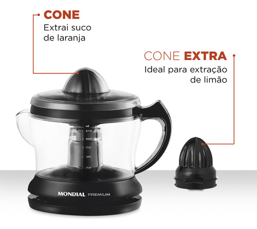 Espremedor Premium Mondial  4