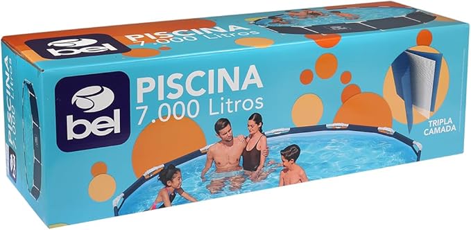 Piscina de Armação 7000 L 4