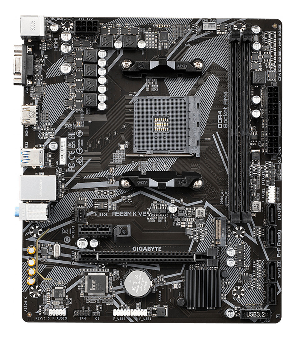 Placa-Mãe A520M K V2 (Rev. 1.0) 5