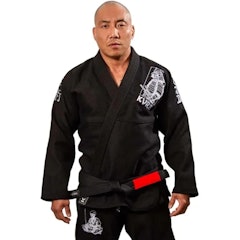 Kimono de Jiu-Jitsu KVRA Samurai Preto