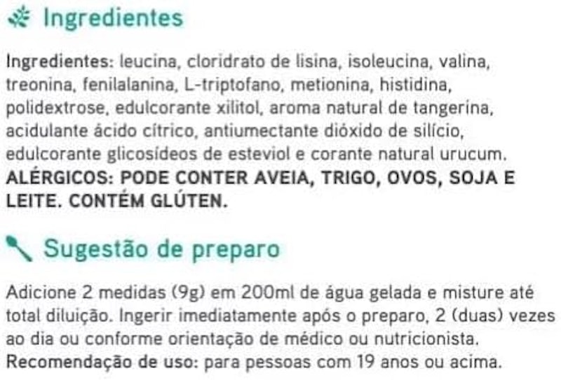 AA9 - Aminoácidos Essenciais 270 g 2