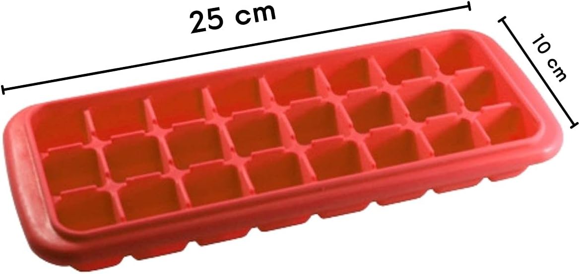 Forma em Silicone p/ Gelo c/ Tampa 2