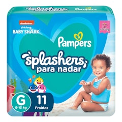 Fraldas Pampers Splashers