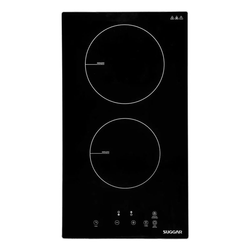 Cooktop de Indução 2 Zonas de Aquecimento 1