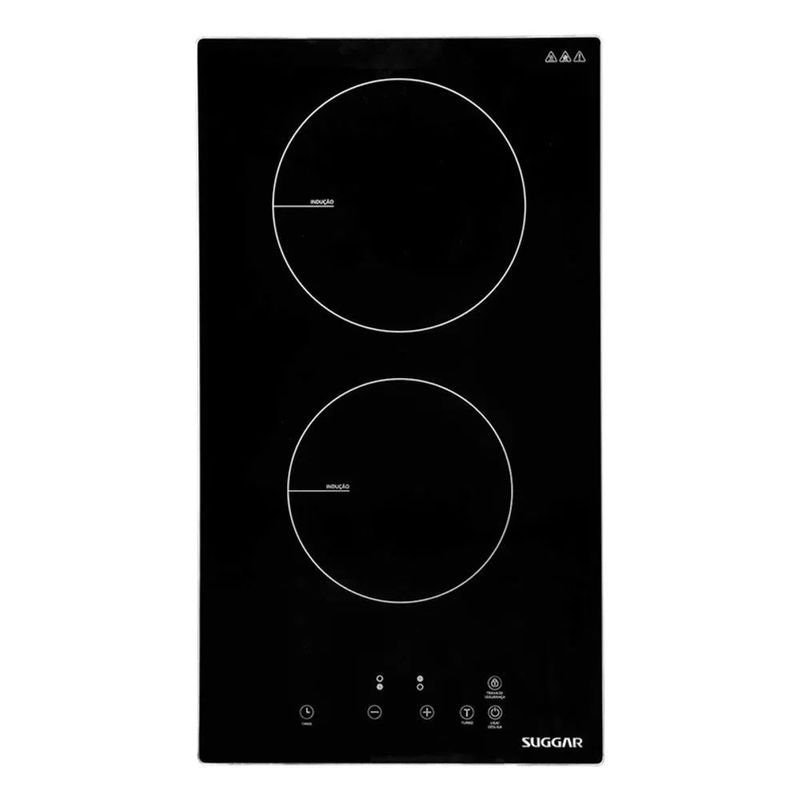 Cooktop de Indução 2 Zonas de Aquecimento 1