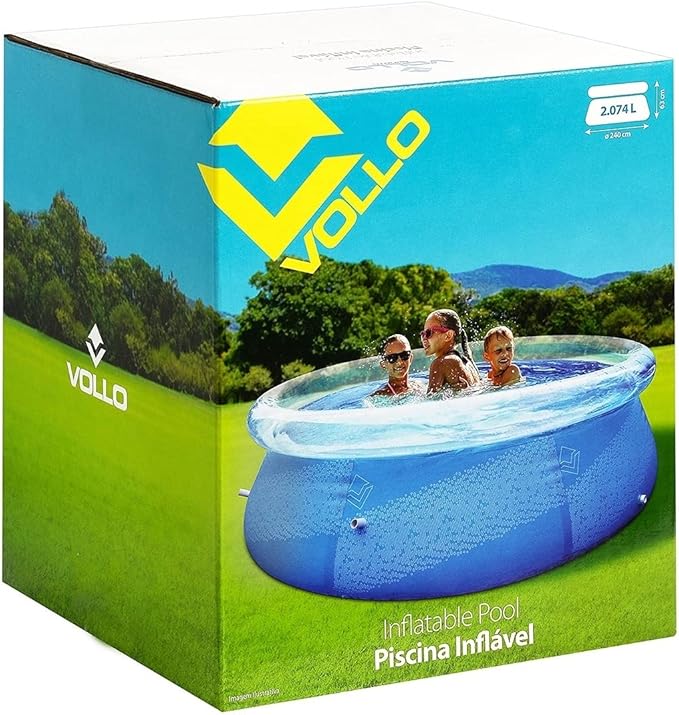 Piscina Inflável 2074 L 5