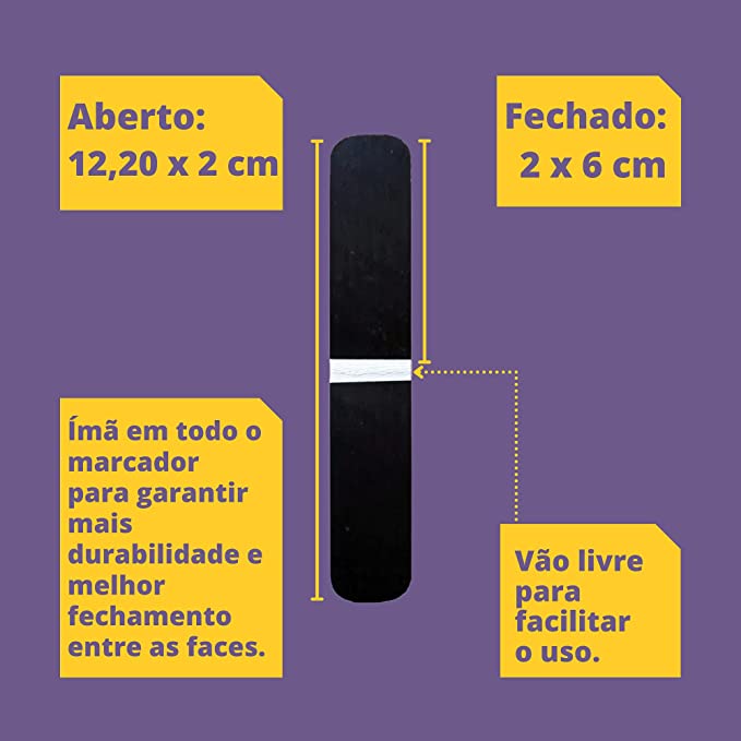 Kit 4 Marcadores Magnéticos Friends 2