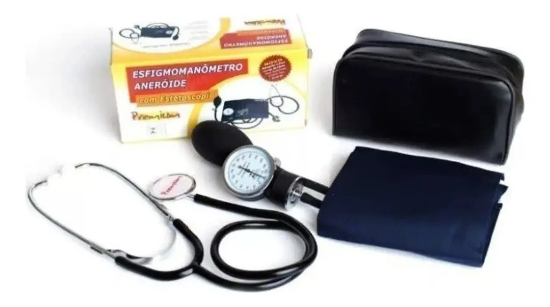 Aparelho de Pressão com Estetoscópio Premium G-Tech 2