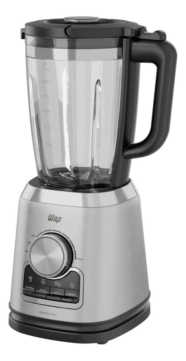 Liquidificador Com Copo de Vidro WAP WB2000 1