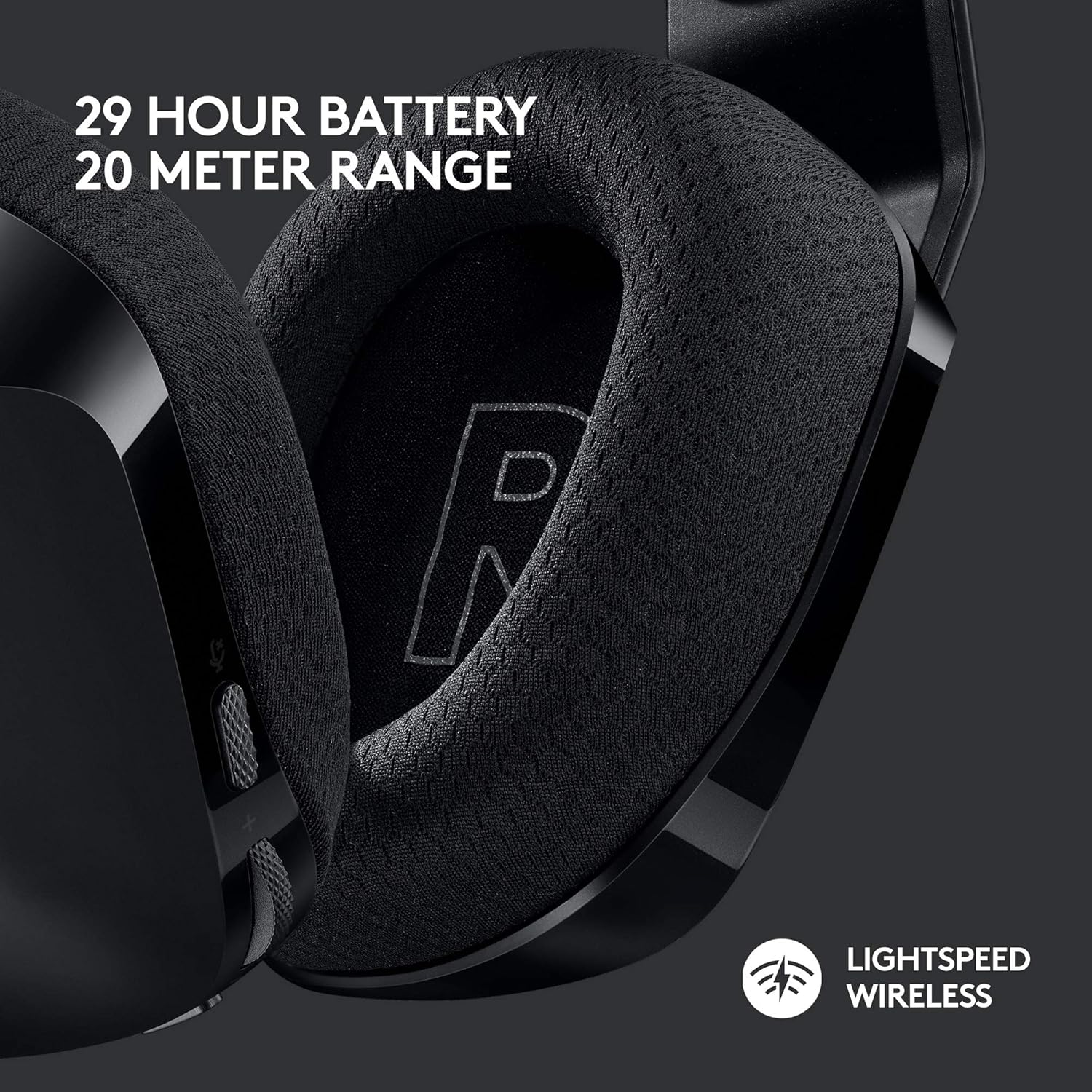 Headset Gamer sem Fio Ultra-leve G733 Logitech 3